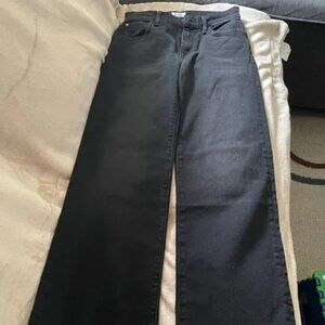 Hudson Rosalie High Rise Wide Leg Jean Size 25